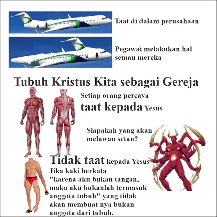 Tidak taat kepada Yesus